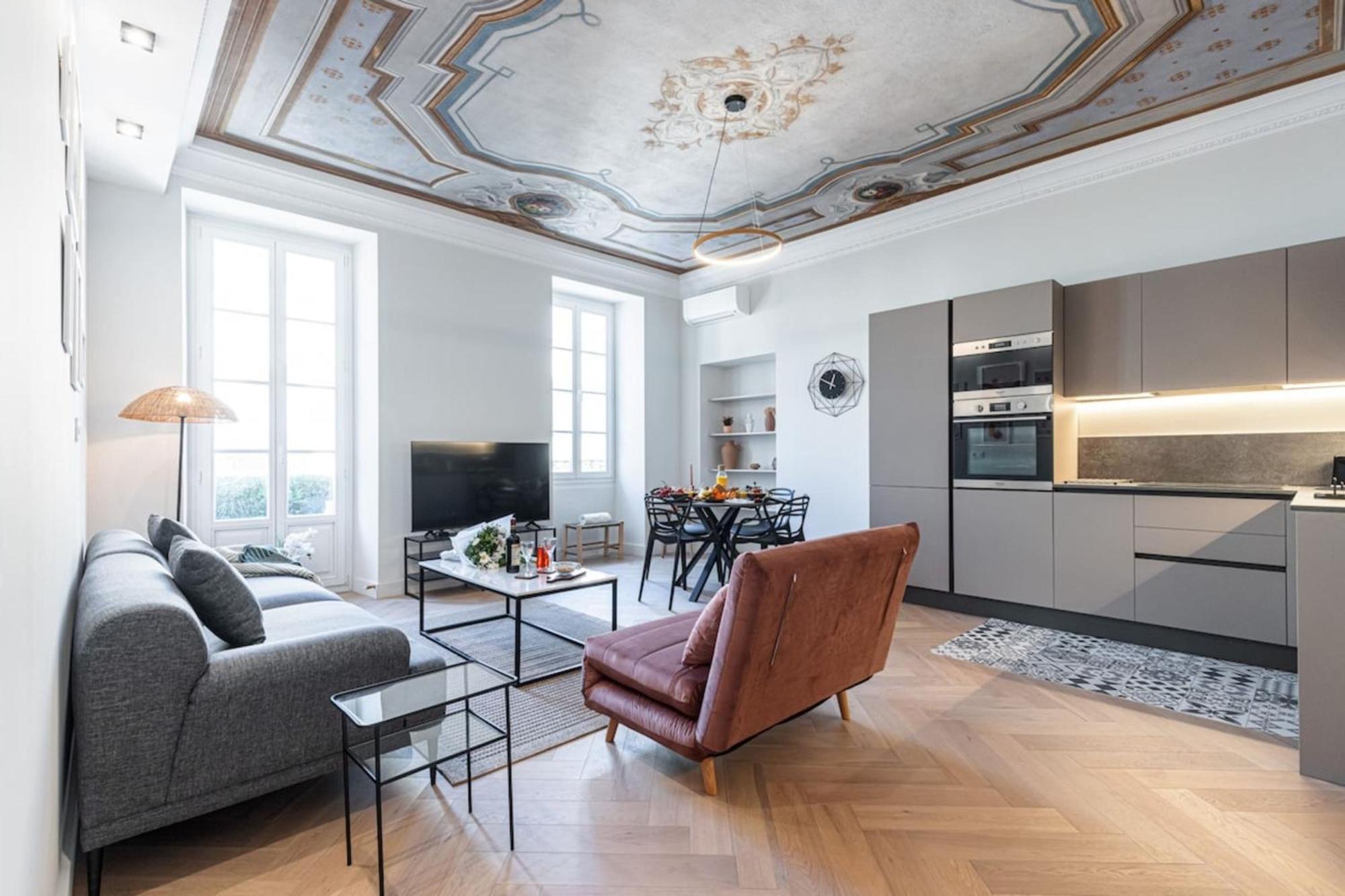 Philibert - Traditional Apart With Historical Fresco 니스 외부 사진